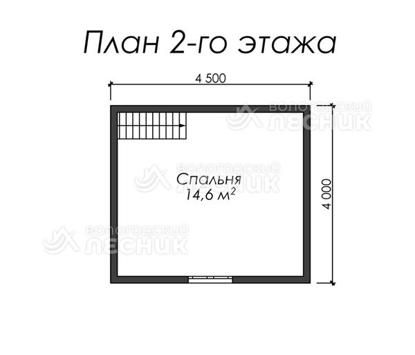Проект дома из бруса 6х6 «Сосновый бор»