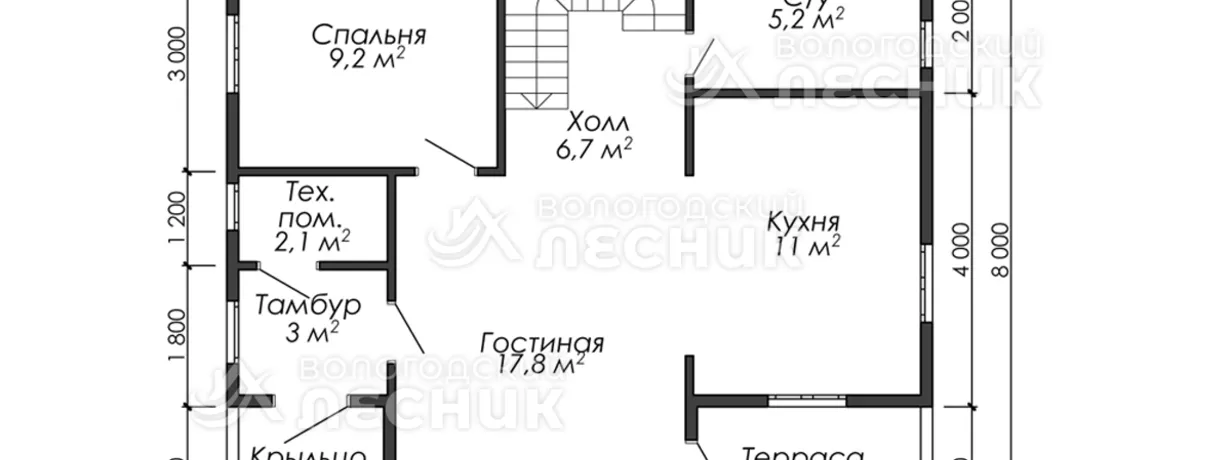 Как выбрать планировку дома из бруса