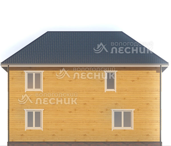 Проект дома из бруса 12x11 «Феникс»