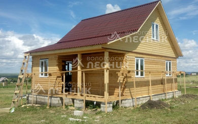 Фронтоны в деревянном доме