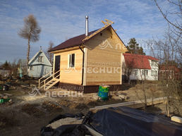 Дом из сухого бруса в СНТ Железнодорожник