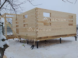 Дом из сухого  бруса в ТСН Кумысная Поляна
