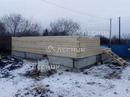 Дом из сухого  бруса в п. Владимировка