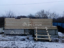 Дом из сухого  бруса в п. Владимировка