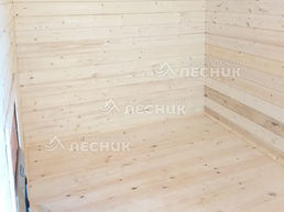 Баня из сухого бруса в д. Петровское