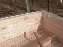 Дом из бруса в СНТ Тополёк