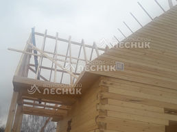 Дом из бруса в СНТ Тополёк