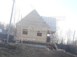 Дом из бруса в СНТ Тополёк