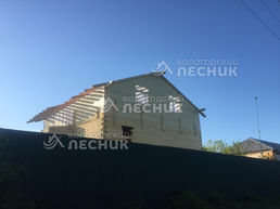 Дом из сухого бруса в с. Борщево