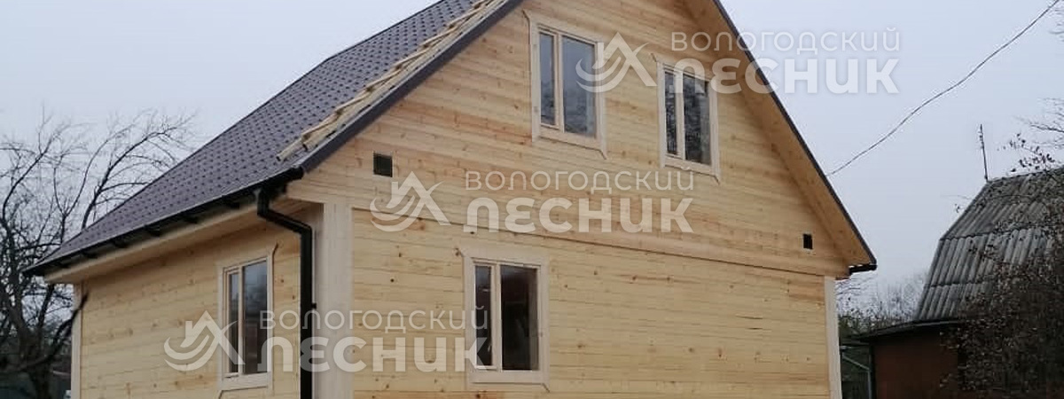 Фронтоны деревянного дома — из бруса или каркасные?
