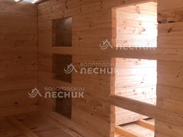 Дом из сухого бруса в СНТ Заповедное озеро