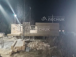 Дом из сухого бруса в с. Иваньково