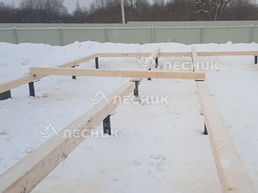Дом 12х10 из сухого бруса в д. Рождествено
