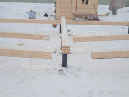 Дом 12х10 из сухого бруса в д. Рождествено