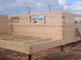 Дом 12х10 из сухого бруса в д. Рождествено