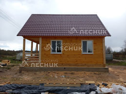 Дом 8х7.5 из сухого бруса в д. Тимошино