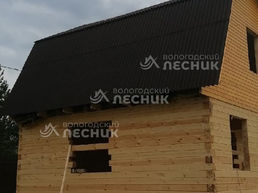 Дом 6х6 из сухого бруса в д. Щиглево