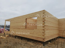 Дом 12х11.7 из бруса в д. Борисовское