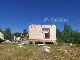 Дом 6х6 по каркасной технологии в д. Нянино