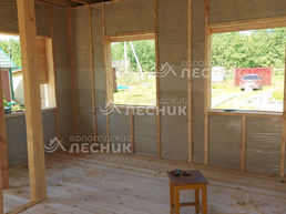 Дом 6х6 по каркасной технологии в д. Нянино