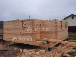 Дом 6х6 из сухого бруса в с. Кузомень