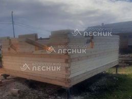 Дом 6х6 из сухого бруса в с. Кузомень