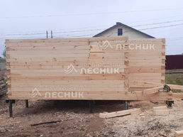 Дом 6х6 из сухого бруса в с. Кузомень