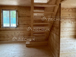 Дом 8х7 из сухого бруса в СНТ Искона-2