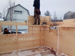 Дом 6х4 из бруса в СНТ Алешкинские Сады