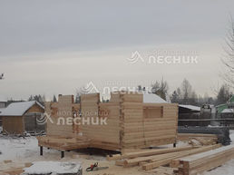 Дом 6х4 из бруса в СНТ Алешкинские Сады