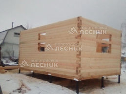 Дом 6х4 из бруса в СНТ Алешкинские Сады