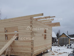 Дом 6х4 из бруса в СНТ Алешкинские Сады