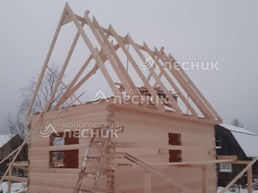 Дом 6х4 из бруса в СНТ Алешкинские Сады