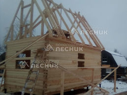 Дом 6х4 из бруса в СНТ Алешкинские Сады
