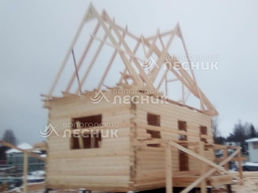 Дом 6х4 из бруса в СНТ Алешкинские Сады