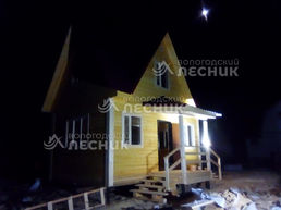 Дом 6х4 из бруса в СНТ Алешкинские Сады