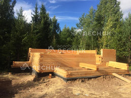 Дом 7х7 с террасой 5х2 в СНТ Поляна