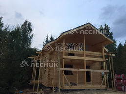 Дом 7х7 с террасой 5х2 в СНТ Поляна