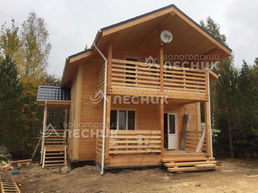 Дом 7х7 с террасой 5х2 в СНТ Поляна