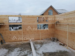 Дом 9.8х5.5 из бруса в г. Узловая