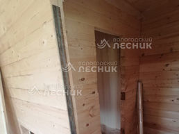Баня 5х5 из сухого бруса в д.Лехтуси