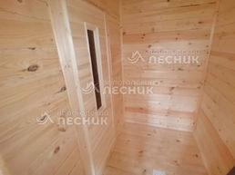 Баня 5х5 из сухого бруса в д.Лехтуси