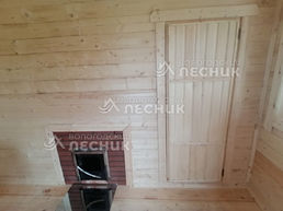 Баня 5х5 из сухого бруса в д.Лехтуси