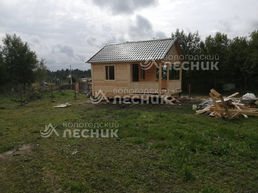 Баня 5х5 из сухого бруса в д.Лехтуси