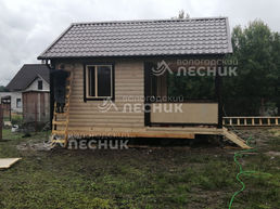 Баня 5х5 из сухого бруса в д.Лехтуси