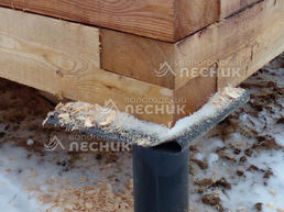Дом 6х6 из сухого бруса в д. Гуслево