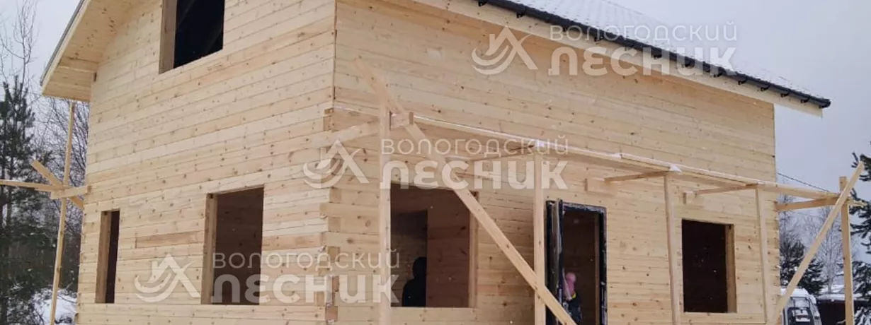 Дома из бруса без отделки — плюсы и минусы
