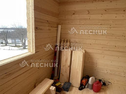 Дом 8х6 из сухого бруса в Юрьевское