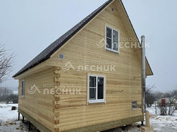 Дом 8х6 из сухого бруса в Юрьевское