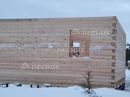 Дом 6х6 из сухого бруса в Полянское